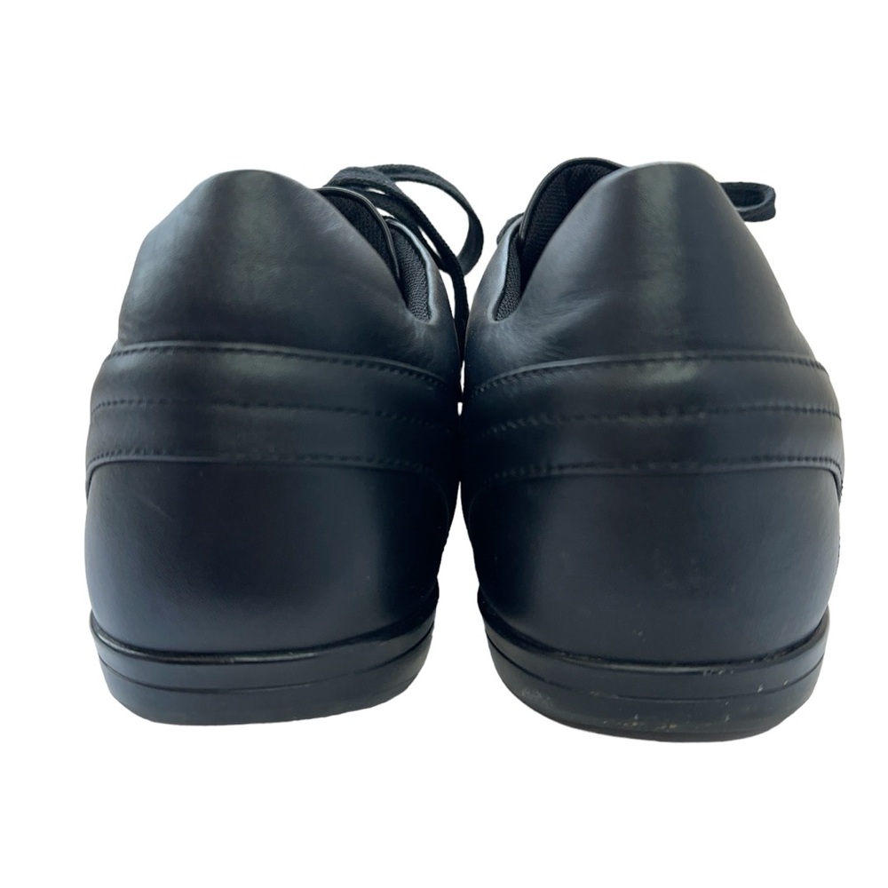 Versace Collection Noir Runaway Black Low Top Sneakers Paneled Mens EU 45 US 12 - Picture 3 of 8